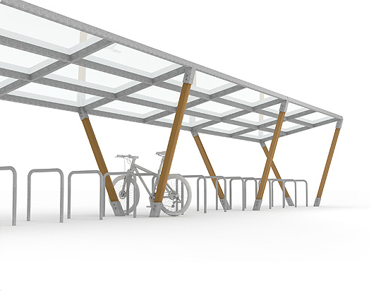 EDGE cycle shelters